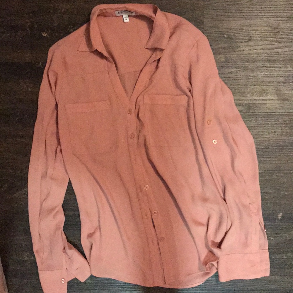 Light pink blouse